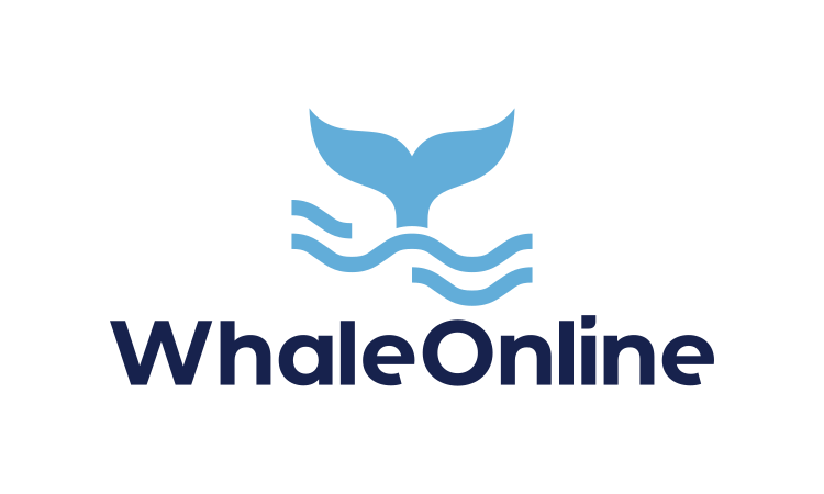 WhaleOnline.com - Creative brandable domain for sale